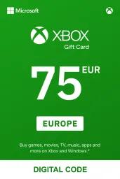 Xbox €75 EUR Gift Card (EU) - Digital Code
