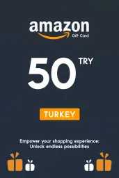 Product Image - Amazon ₺50 TRY Gift Card (TR) - Digital Code