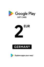 Google Play €2 EUR Gift Card (DE) - Digital Code