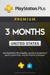 PlayStation Plus Premium 3 Months Membership (US) - PSN - Digital Code