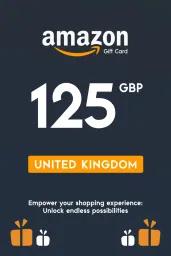 Amazon £125 GBP Gift Card (UK) - Digital Code