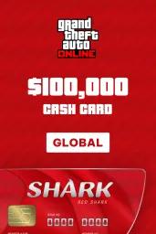 Grand Theft Auto Online: Red Shark Cash Card $100,000 (PC) - Rockstar - Digital Code