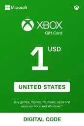 Product Image - Xbox $1 USD Gift Card (US) - Digital Code
