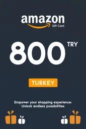 Amazon ₺800 TRY Gift Card (TR) - Digital Code