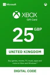 Xbox £25 GBP Gift Card (UK) - Digital Code
