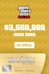 Grand Theft Auto Online: The Whale Shark Cash Card $3,500,000 (PC) - Rockstar - Digital Code