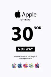 Apple 30 NOK Gift Card (NO) - Digital Code