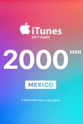 Apple iTunes $2000 MXN Gift Card (MX) - Digital Code