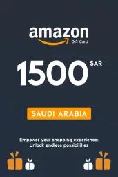 Amazon 1500 SAR Gift Card (SA) - Digital Code