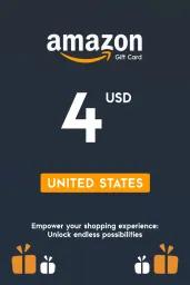 Amazon $4 USD Gift Card (US) - Digital Code