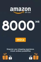 Amazon ₹8000 INR Gift Card (IN) - Digital Code