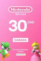 Product Image - Nintendo eShop $30 CAD Gift Card (CA) - Digital Code