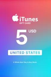 Apple iTunes $5 USD Gift Card (US) - Digital Code
