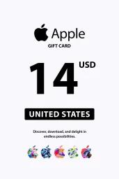 Apple $14 USD Gift Card (US) - Digital Code