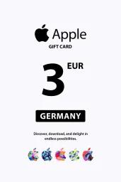 Apple €3 EUR Gift Card (DE) - Digital Code