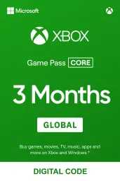 Product Image - Xbox Game Pass Core 3 Months - Xbox Live - Digital Code