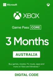 Xbox Game Pass Core 3 Months (AU) - Xbox Live - Digital Code