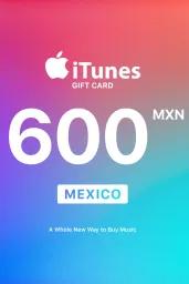 Apple iTunes $600 MXN Gift Card (MX) - Digital Code
