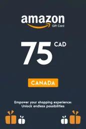 Amazon $75 CAD Gift Card (CA) - Digital Code