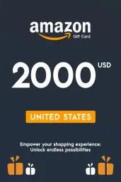 Amazon $2000 USD Gift Card (US) - Digital Code