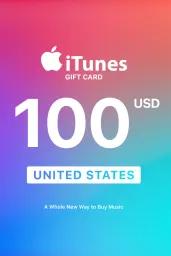 Apple iTunes $100 USD Gift Card (US) - Digital Code