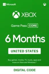 Xbox Game Pass Core 6 Months (US) - Xbox Live - Digital Code