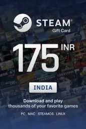 Product Image - Steam Wallet ₹175 INR Gift Card (IN) - Digital Code