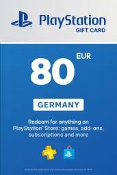 PlayStation Store €80 EUR Gift Card (DE) - Digital Code