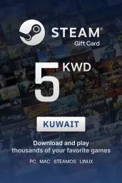 Steam Wallet 5 KWD Gift Card (KW) - Digital Code