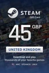Steam Wallet £45 GBP Gift Card (UK) - Digital Code