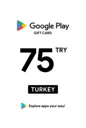 Google Play ₺75 TRY Gift Card (TR) - Digital Code