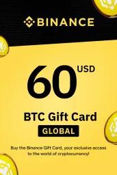 Binance (BTC) 60 USD Gift Card - Digital Code