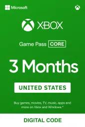 Xbox Game Pass Core 3 Months (US) - Xbox Live - Digital Code