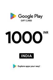 Product Image - Google Play ₹1000 INR Gift Card (IN) - Digital Code