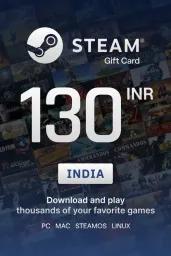 Steam Wallet ₹130 INR Gift Card (IN) - Digital Code