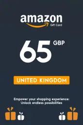 Amazon £65 GBP Gift Card (UK) - Digital Code
