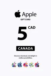 Apple $5 CAD Gift Card (CA) - Digital Code
