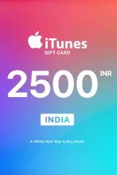 Apple iTunes ₹2500 INR Gift Card (IN) - Digital Code