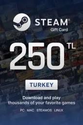 Steam Wallet ₺250 TL Gift Card (TR) - Digital Code