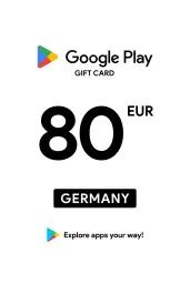 Google Play €80 EUR Gift Card (DE) - Digital Code
