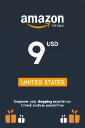 Amazon $9 USD Gift Card (US) - Digital Code