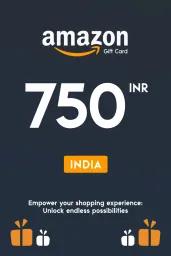 Amazon ₹750 INR Gift Card (IN) - Digital Code