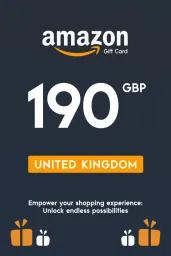 Amazon £190 GBP Gift Card (UK) - Digital Code