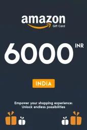 Amazon ₹6000 INR Gift Card (IN) - Digital Code