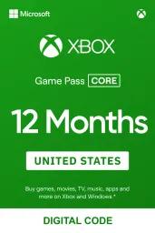 Xbox Game Pass Core 12 Months (US) - Xbox Live - Digital Code