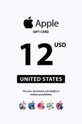 Apple $12 USD Gift Card (US) - Digital Code