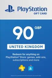 PlayStation Store £90 GBP Gift Card (UK) - Digital Code