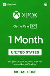 Product Image - Xbox Game Pass for PC (US) - 1 Month - Digital Code