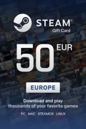 Steam Wallet €50 EUR Gift Card (EU) - Digital Code