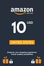 Amazon $10 USD Gift Card (US) - Digital Code